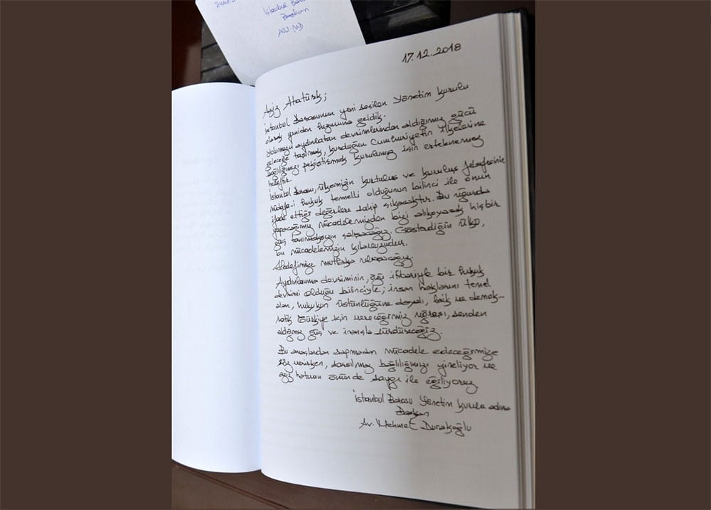 İstanbul Barosu Yönetim Kurulu Anıtkabir'de Ata'nın Huzurundaydı - 12