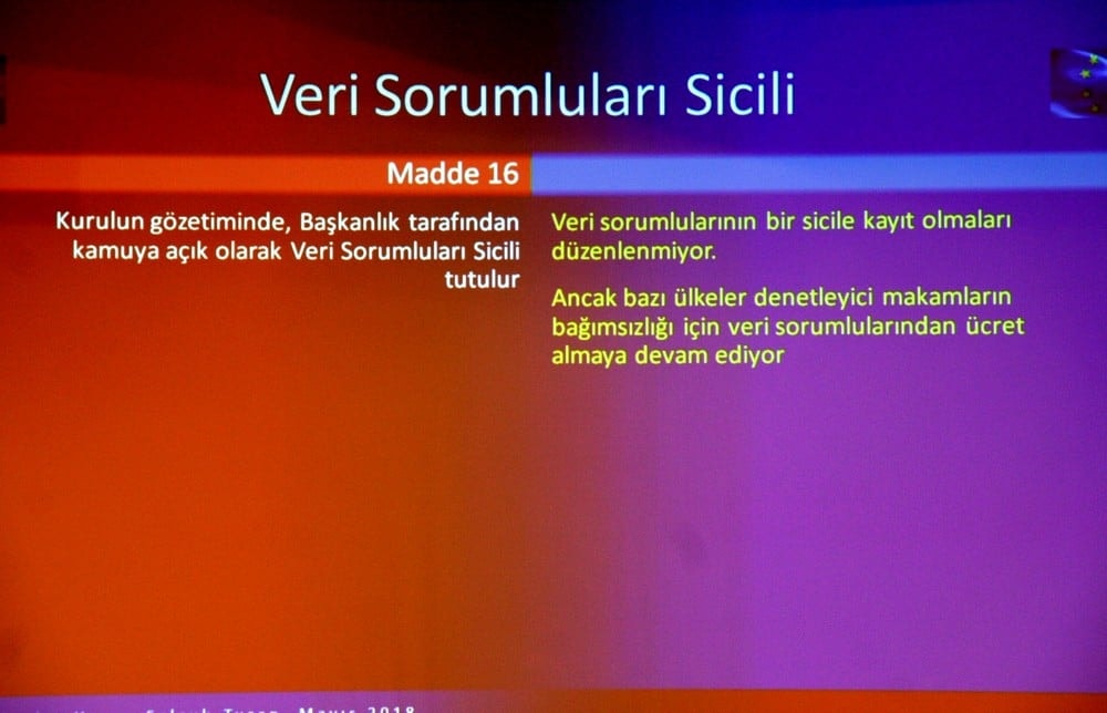 Avrupa Genel Veri Koruma Tüzüğü ve KVKK - 87