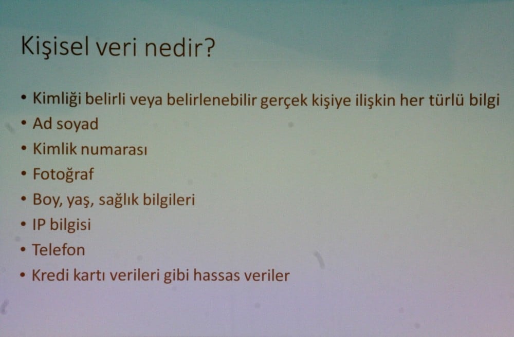 Kişisel Verilerin Korunması - 28