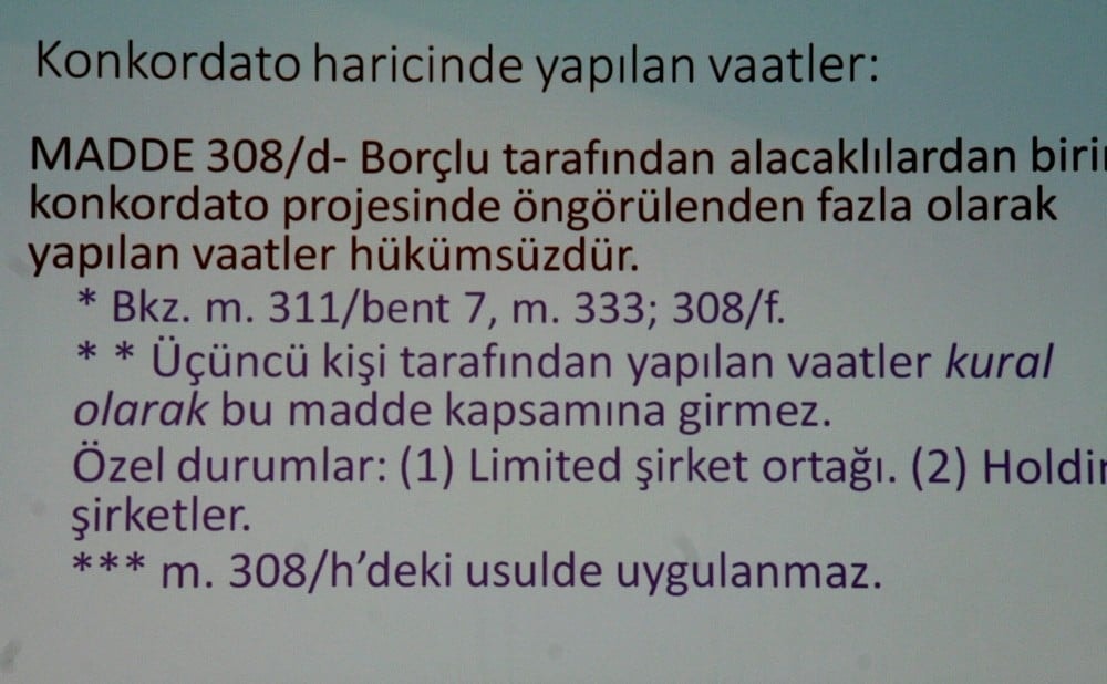 Konkordato ve Elektronik Tebligat - 65