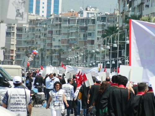 Özel Görevli Mahkemelerin Kaldırılması Amacıyla  İzmir Mitingine Katıldık  - 16