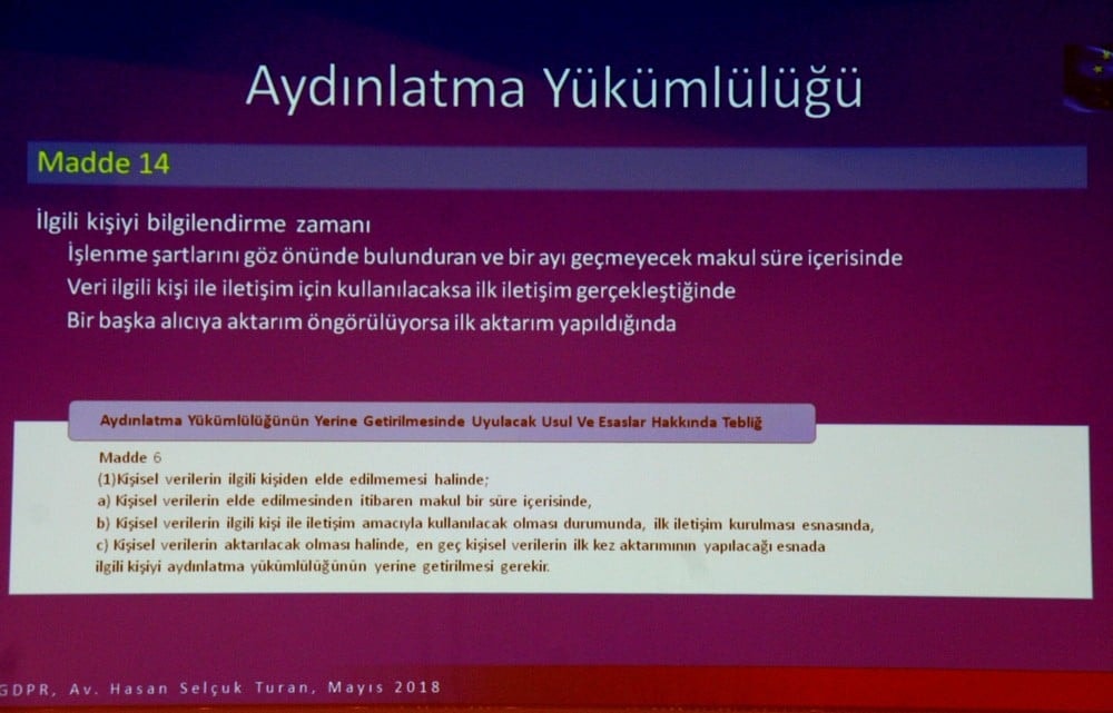 Avrupa Genel Veri Koruma Tüzüğü ve KVKK - 63