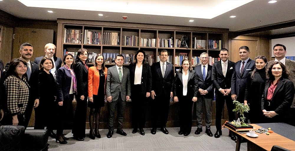 İBB Başkanı Ekrem İmamoğlu’ndan İstanbul Barosu’na Ziyaret - 4