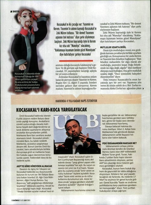 Haftalık ‘Bağımsız’ Dergisinde Başkan Kocasakal’In Röportajı

 - 5