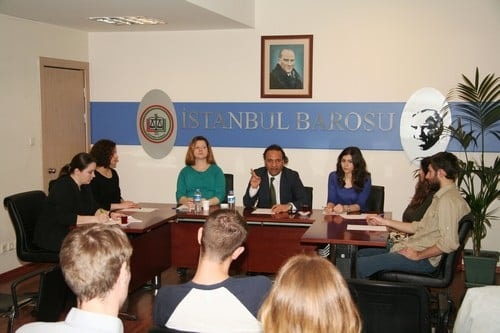 Alman Hukuk Stajyerleri İstanbul Barosu’Nu Ziyaret Etti

 - 6