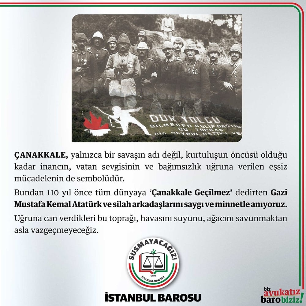 18 Mart Çanakkale Zaferi'nin 110. Yıl Dönümü