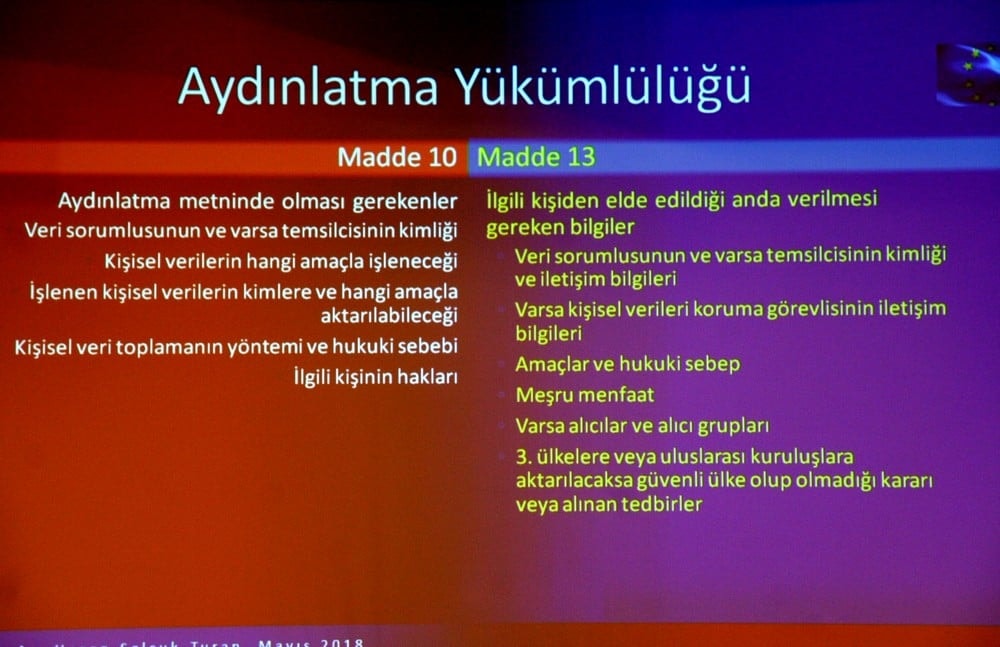 Avrupa Genel Veri Koruma Tüzüğü ve KVKK - 56