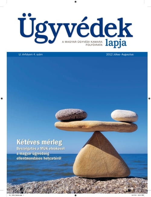 Macaristan Barosu Bültenindede Balyoz Davası Ve İstanbul Barosu - 1