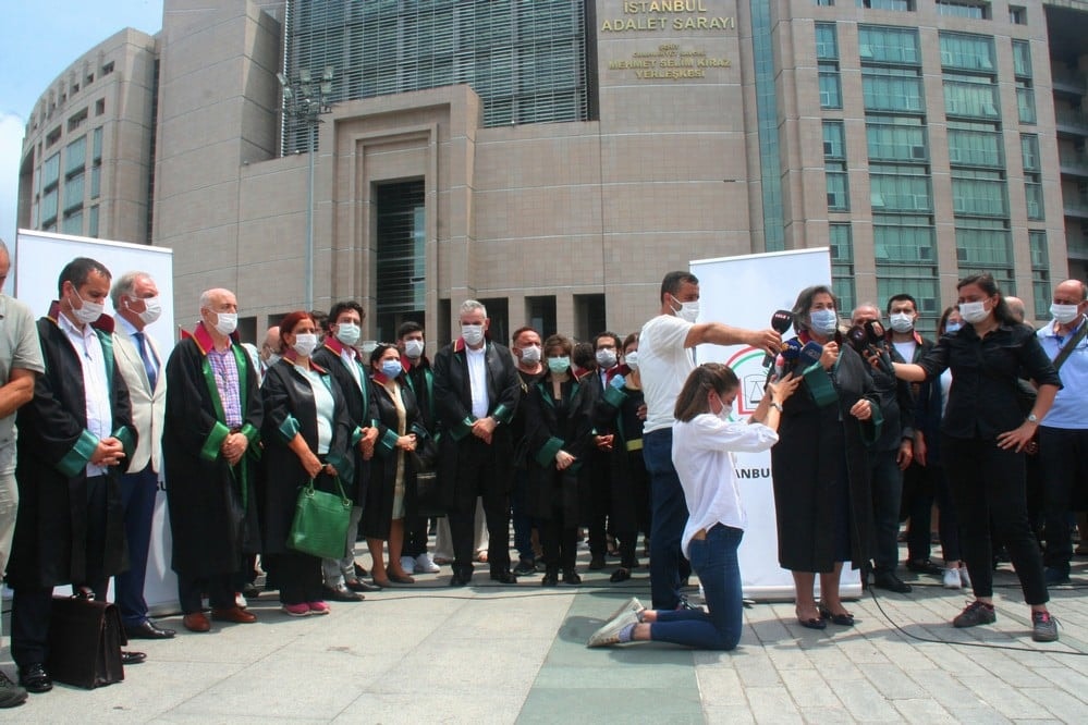 İstanbul Barosu Avukatları Destek Nöbetinde… - 52