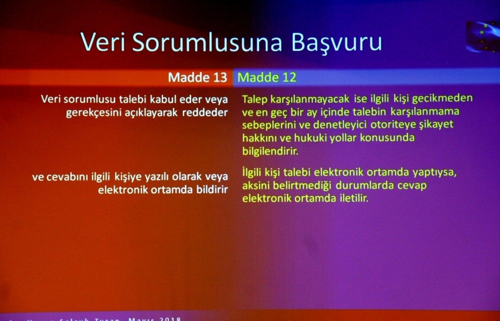 Avrupa Genel Veri Koruma Tüzüğü ve KVKK - 82