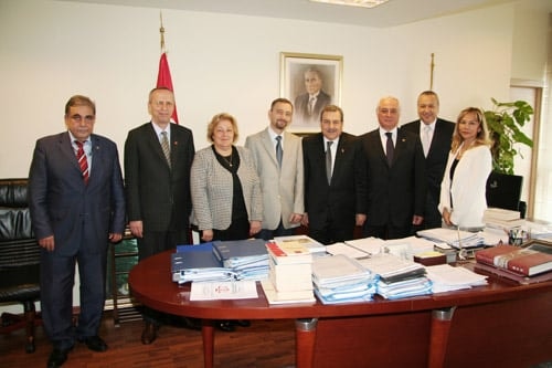 İstanbul Valisinin Baromuza Veda Ziyareti