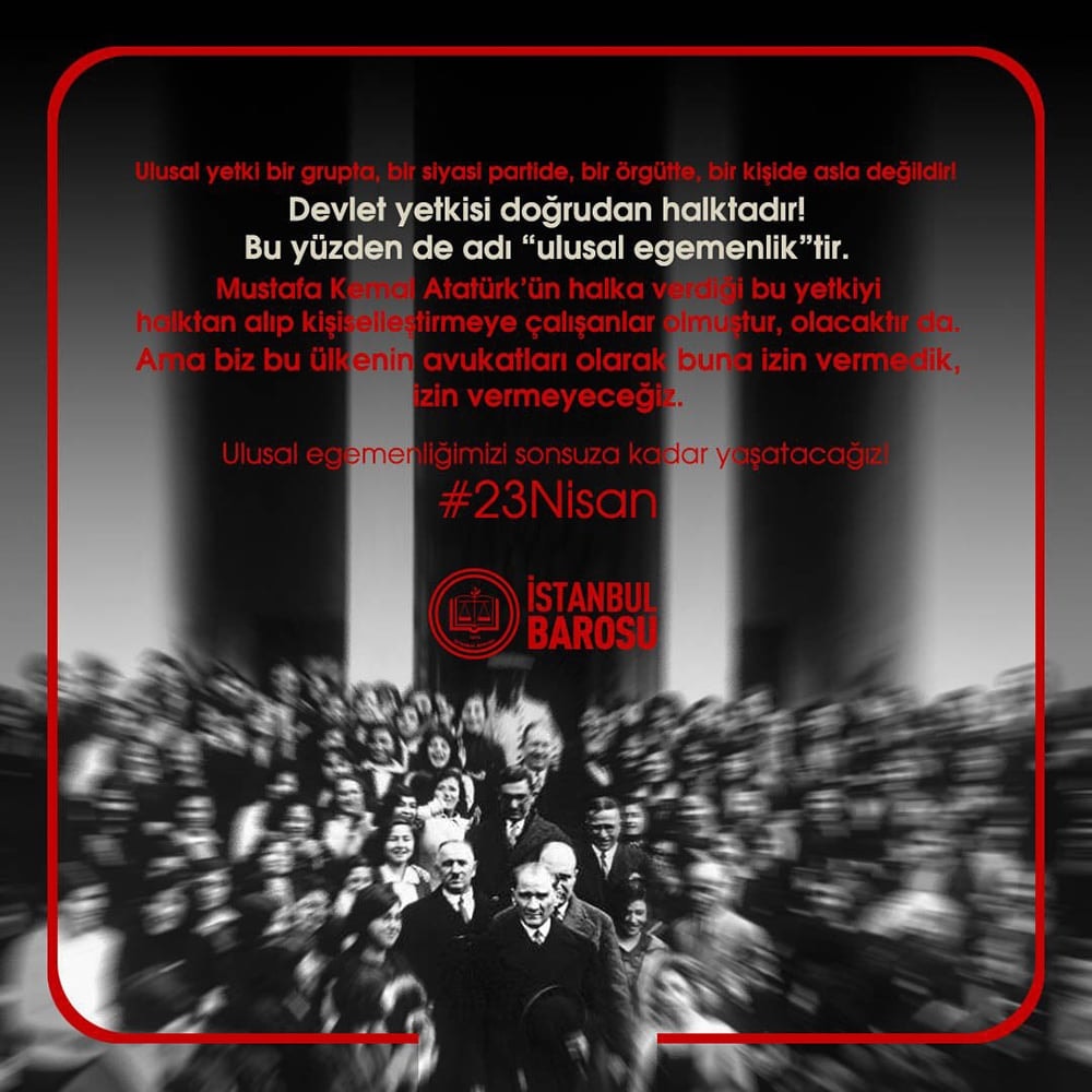 23 Nisan Ulusal Egemenlik ve Çocuk Bayramı