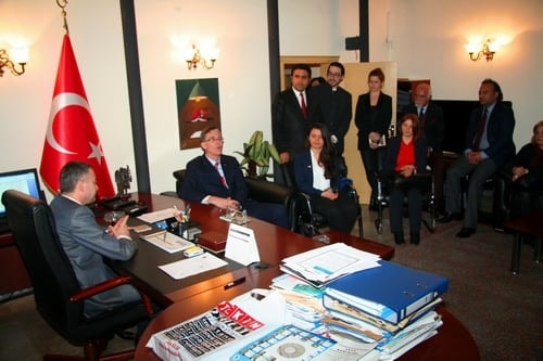 Hollanda İstanbul Başkonsolosu İstanbul Barosu’Nu Ziyaret Etti 

