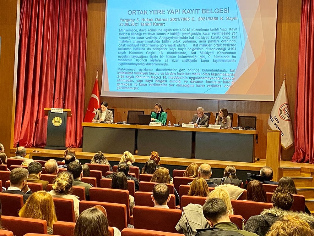 Kat Mülkiyeti Uyuşmazlıklarından Doğan Dava Türleri ve Çözüm Yolları Semineri - 2