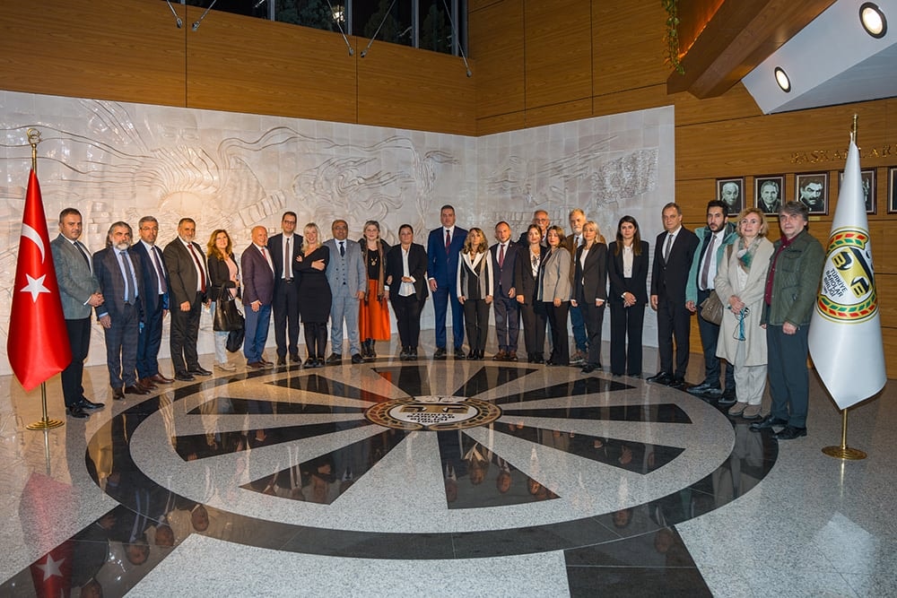 İstanbul Barosu Başkanı Av. Prof. Dr. İbrahim Kaboğlu ve Yeni Kurullar‘dan TBB’ye Ziyaret - 3