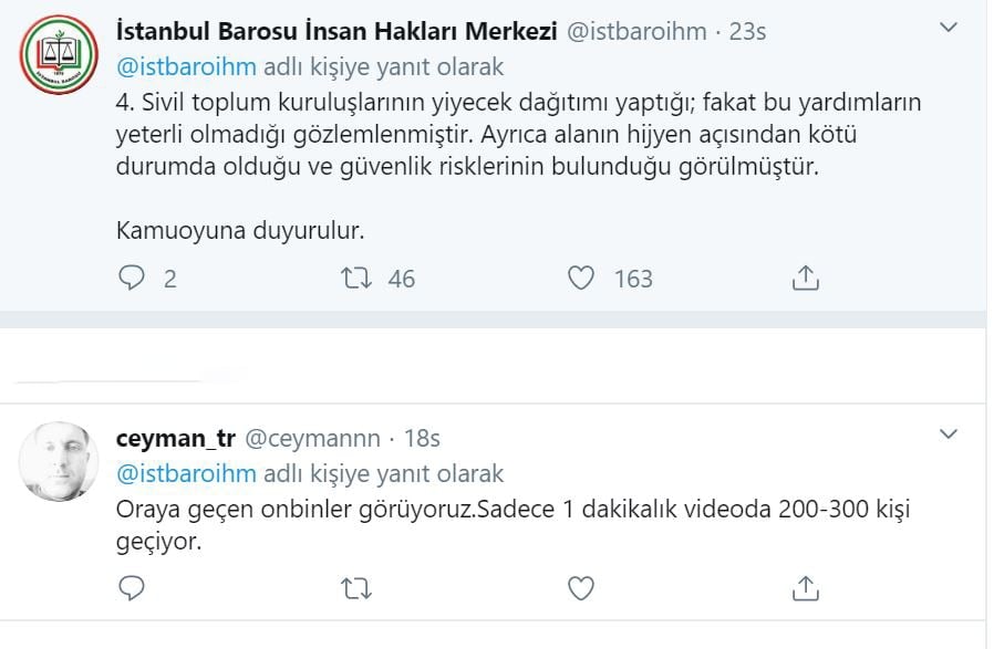 İstanbul Barosu İnsan Hakları Merkezi Pazarkule Sınır Kapısı Ziyareti Raporu - 4