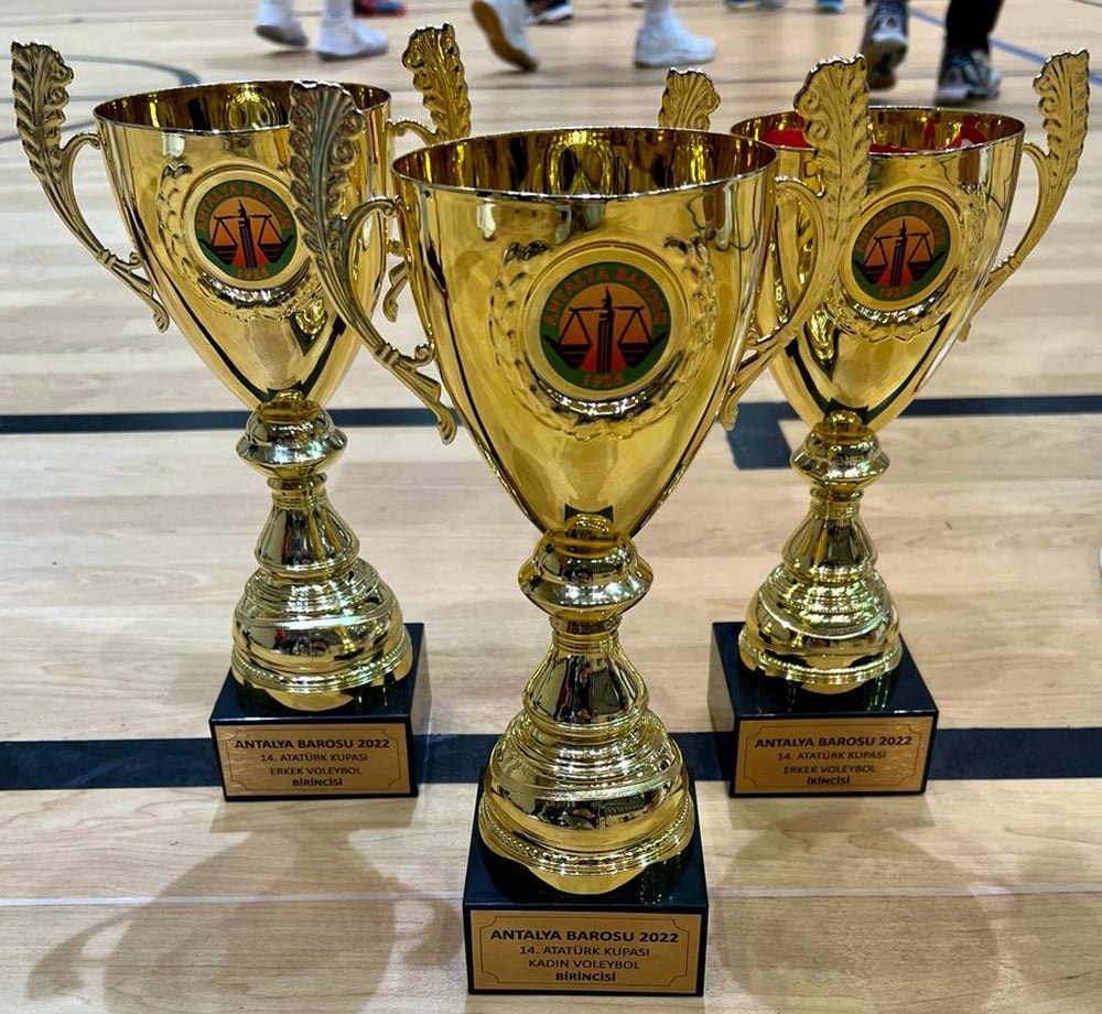 14. Atatürk Kupası Avukat Spor Oyunları’nda 5 Kupa Kazandık