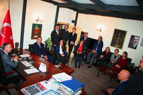 Hollanda İstanbul Başkonsolosu İstanbul Barosu’Nu Ziyaret Etti 

 - 9