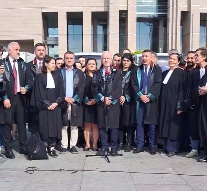 Av. Fırat Epözdemir'in Tahliye Kararı Sonrası Yaptığımız Basın Açıklaması