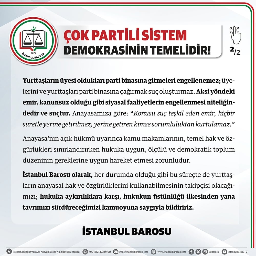 Çok Partili Sistem Demokrasinin Temelidir - 2