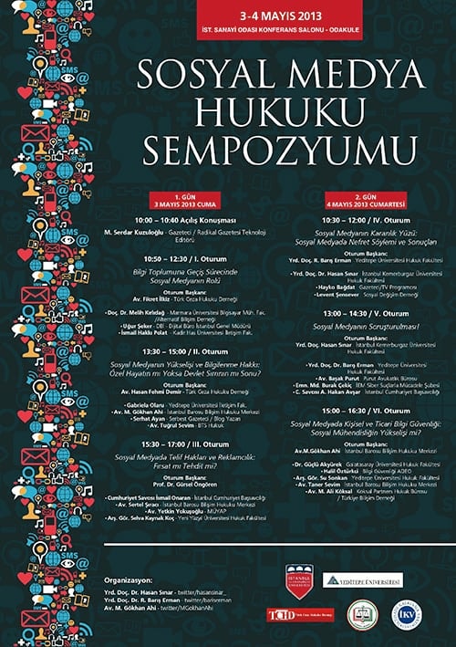 Sosyal Medya Hukuku Sempozyumu

 - 1