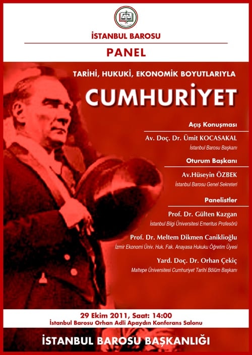 İstanbul Barosu’Nun Cumhuriyetin 88. Yılını
Kutlama Programı - 1