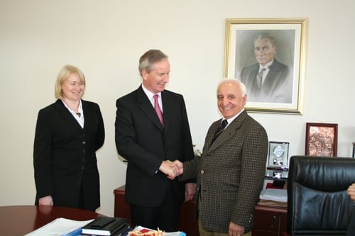 İngiltere Ve Galler Hukuk Topluluğu Başkanı Baromuzu Ziyaret Etti