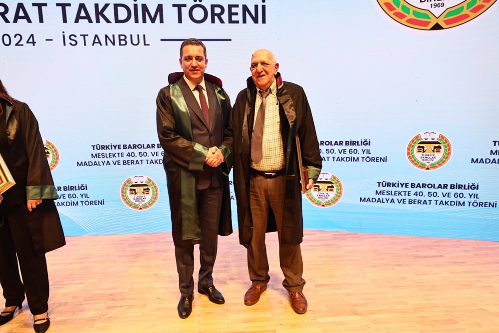 Meslekte 40, 50 ve 60 Yılını Dolduran Meslektaşlarımıza Plaket Verildi - 170