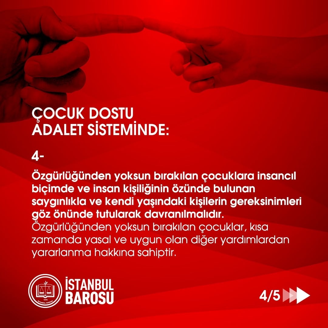 Çocuk Dostu Adalet Sisteminde: - 4