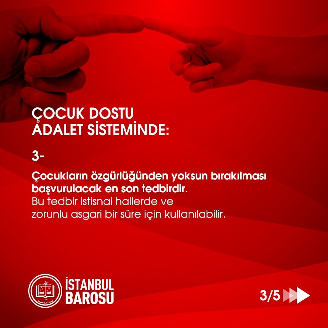 Çocuk Dostu Adalet Sisteminde: - 3