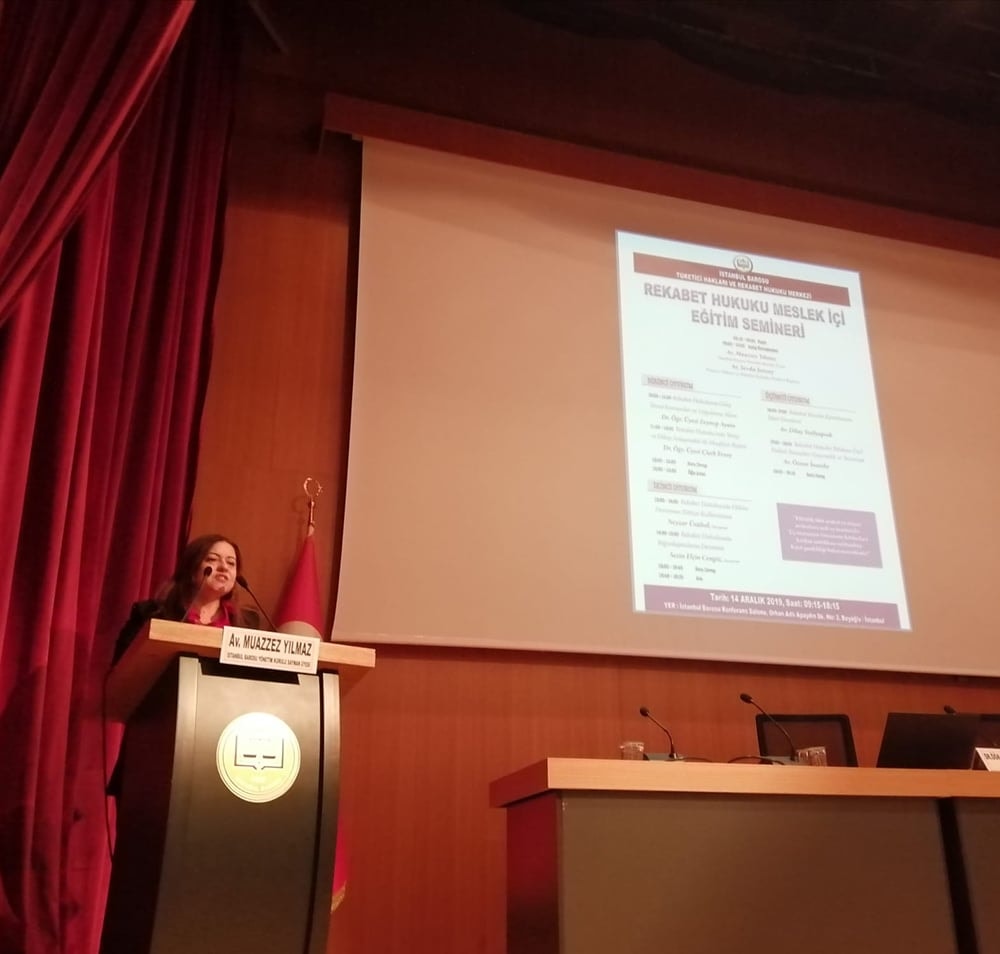 Rekabet Hukuku Meslek İçi Eğitim Semineri - 1