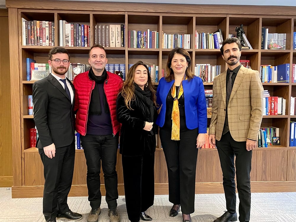 Av. Türkan Kara Başkanımız Av. Filiz Saraç’ı Ziyaret Etti - 1