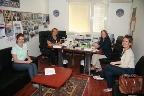 Amerikalı Meslektaşımızın Baromuzu Ziyareti 
