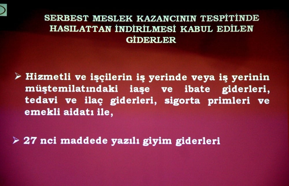 Avukatlar İçin Gelir Vergisi Beyannamesi Düzenlenmesi  ve Defter Beyan Sistemi - 58
