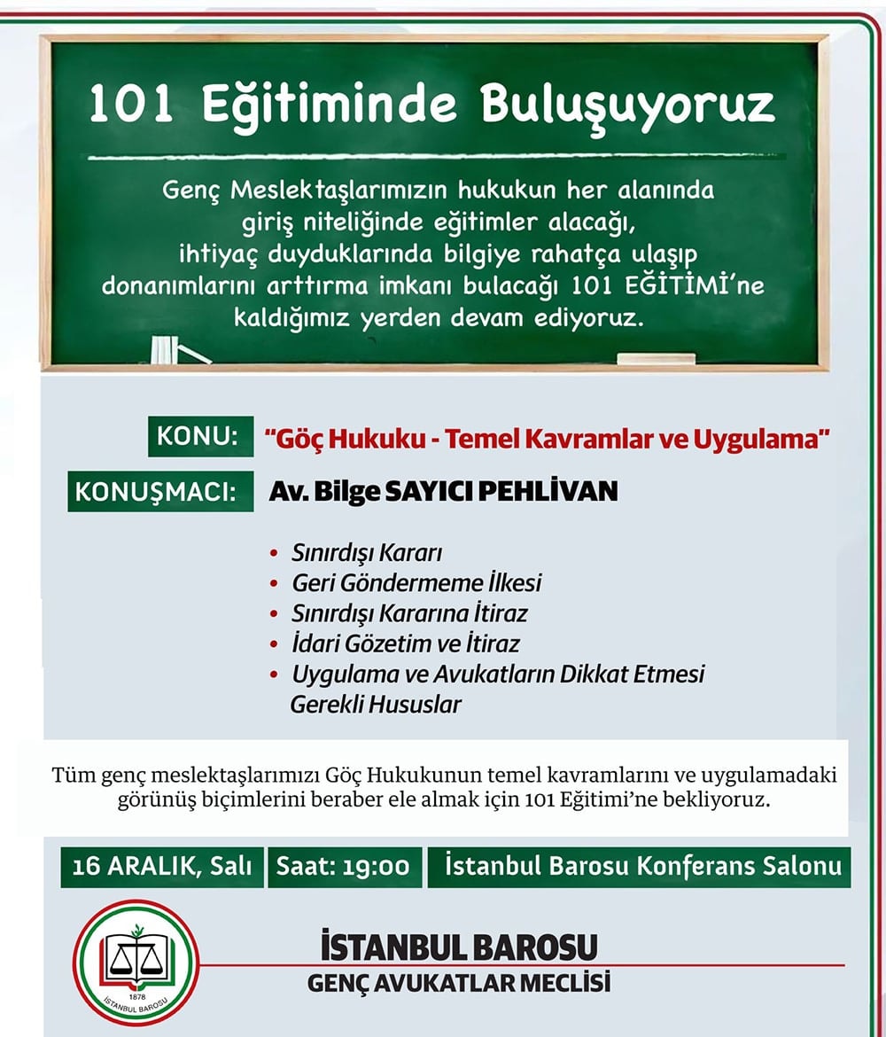 Göç Hukuku Temel Kavramlar ve Uygulama