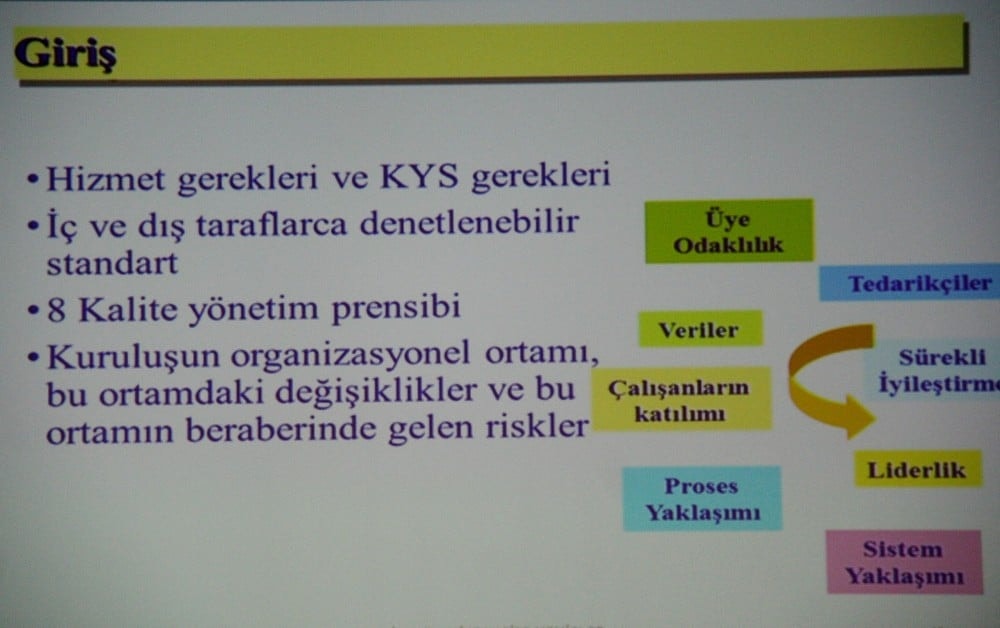 Kalite Yönetimi Sistemi Temel Eğitimi Yapıldı - 81