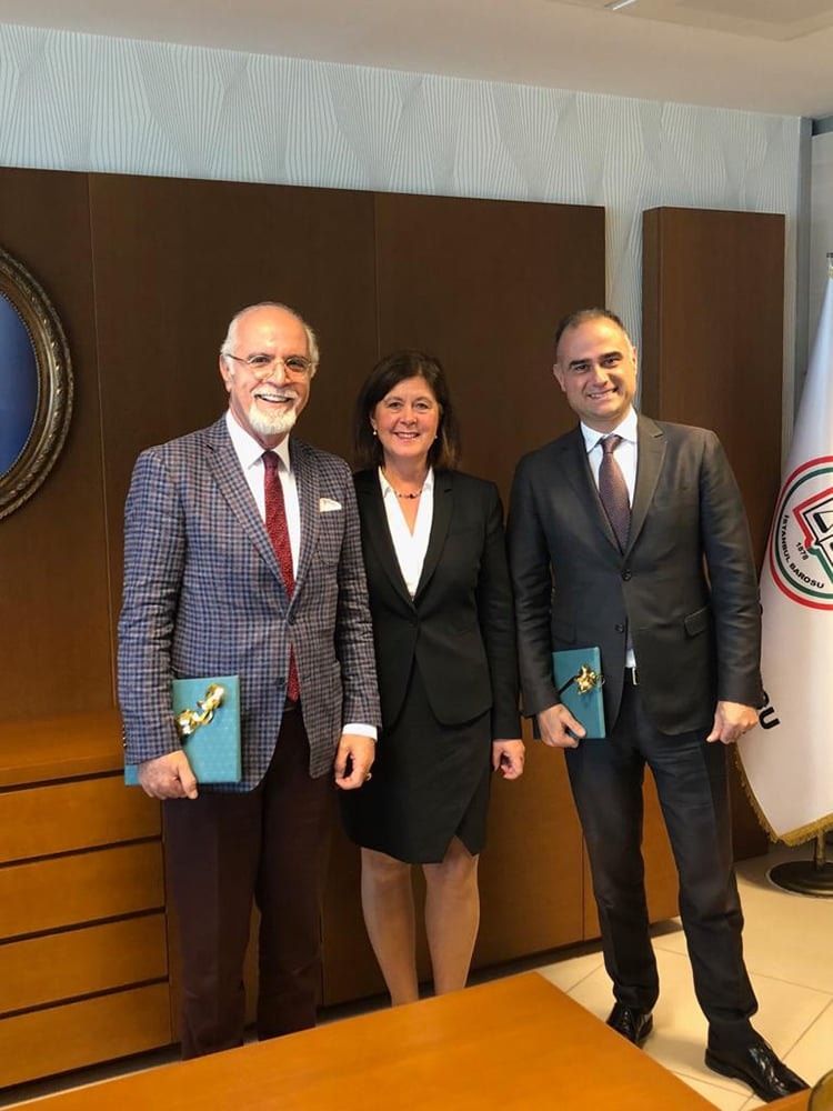 Norveç Oslo Barosu Başkanı ve Yönetim Kurulu Üyeleri Başkan Durakoğlu’nu Ziyaret Ettiler - 2