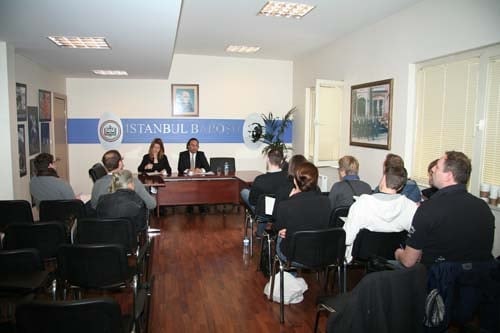 Berlinli Stajyer Avukatlar İstanbul Barosu’Nu Ziyaret Etti

 - 9