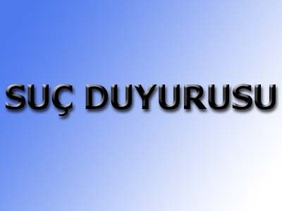 Gökhan Belgüzar’In Kuşkulu Ölümü İçin
Savcılığa Suç Duyurusu