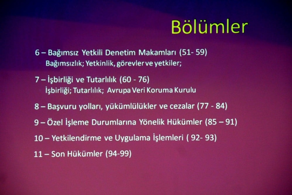 Avrupa Genel Veri Koruma Tüzüğü ve KVKK - 42