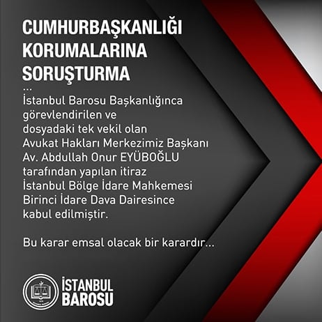 Cumhurbaşkanlığı Korumalarına Soruşturma