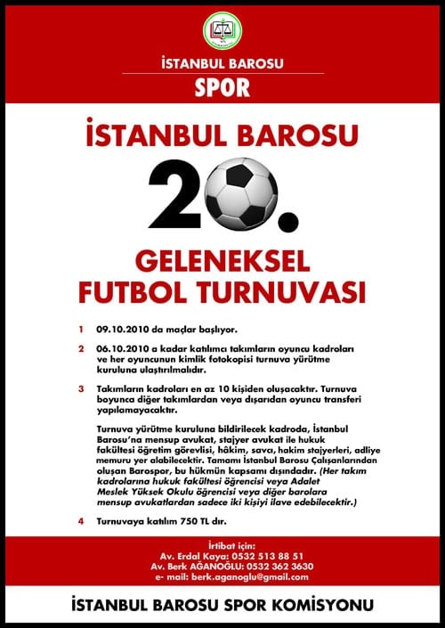 20. Geleneksel Futbol Turnuvası - 1