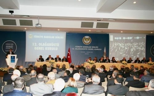 Türkiye Barolar Birliği Olağanüstü Genel Kurulu’Ndan Tarihi Karar