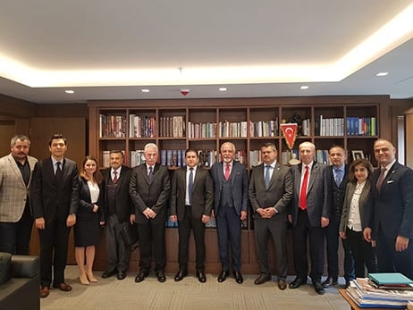 Azerbaycan Cumhuriyeti Türkiye Büyükelçisi Hazar İbrahim Baromuzu Ziyaret Etti