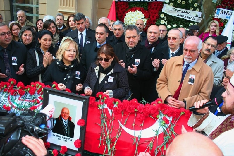 Başkanımız Av. Kazım Kolcuoğlu’nu Son Yolculuğuna Uğurladık - 91
