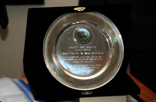 Mahmut Esat Bozkurt Hukuk Ödülü Prof. Dr. Aysel Çelikel’E Verildi
 - 34