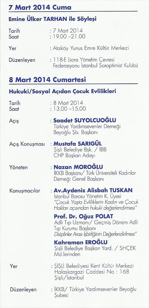 Dünya Kadınlar Günü Etkinlikleri Mart Ayı Boyunca Devam Etti  - 22