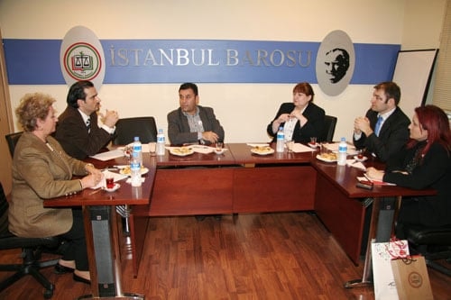 İngiltere Ve Galler Barosu Üst Yönetimi 
Baromuzu Ziyaret Etti - 1