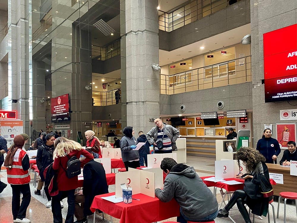 Çağlayan Adliyesi’nde Kan Bağış Noktası Kuruldu - 7