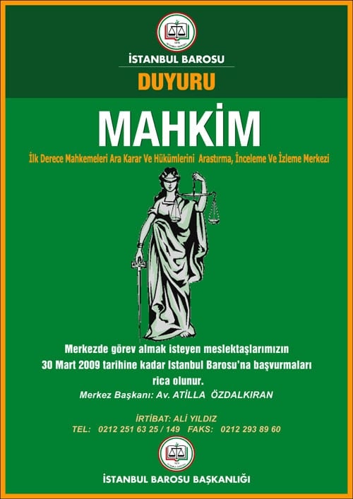 Mahkim İçin Başvurular Başladı - 2